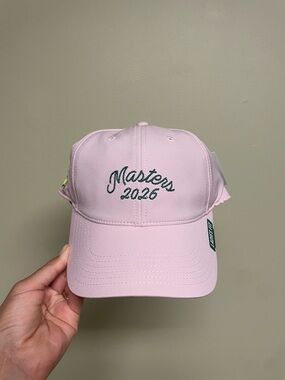 Masters 2026 Pink Baseball Cap